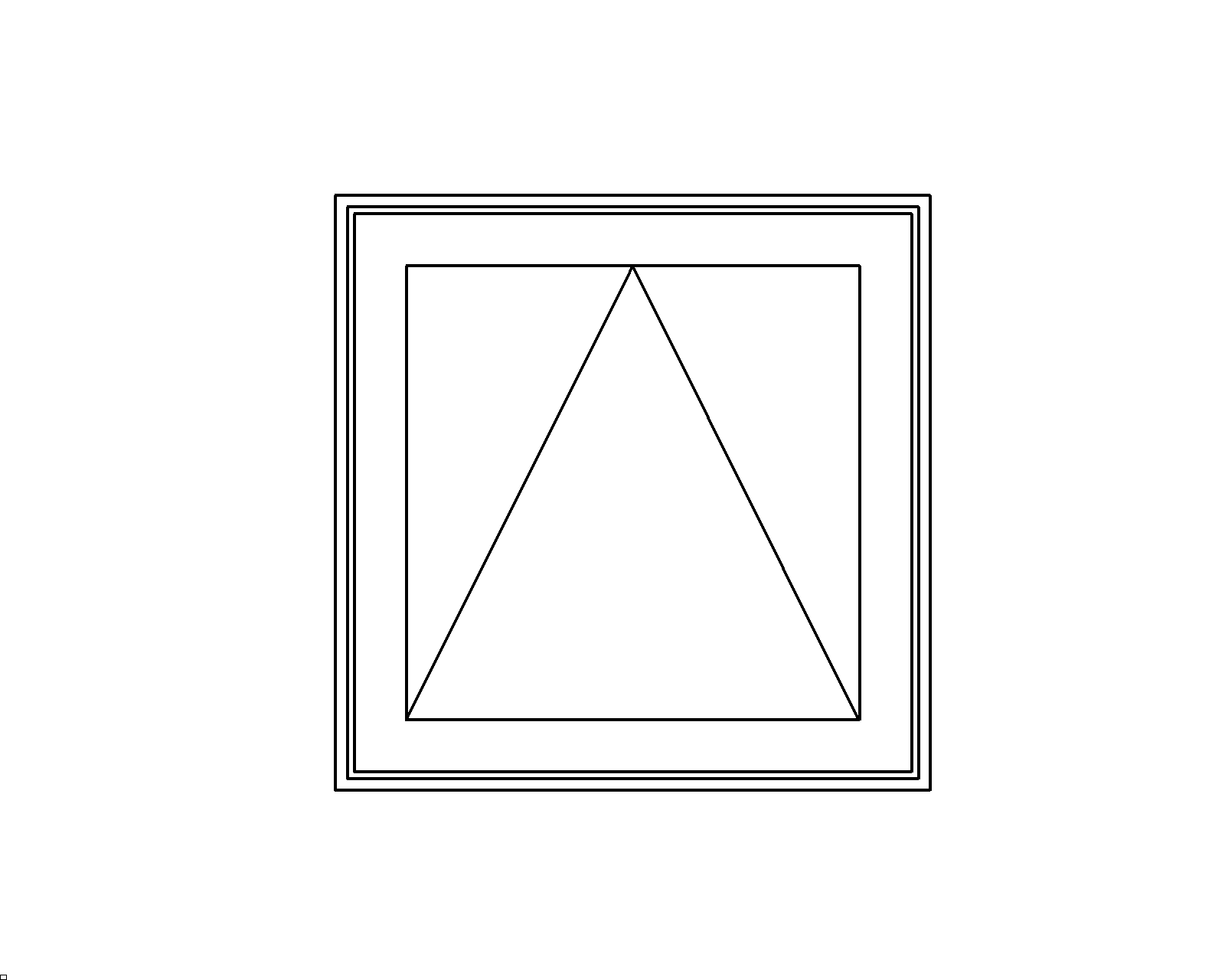 100 awn frame